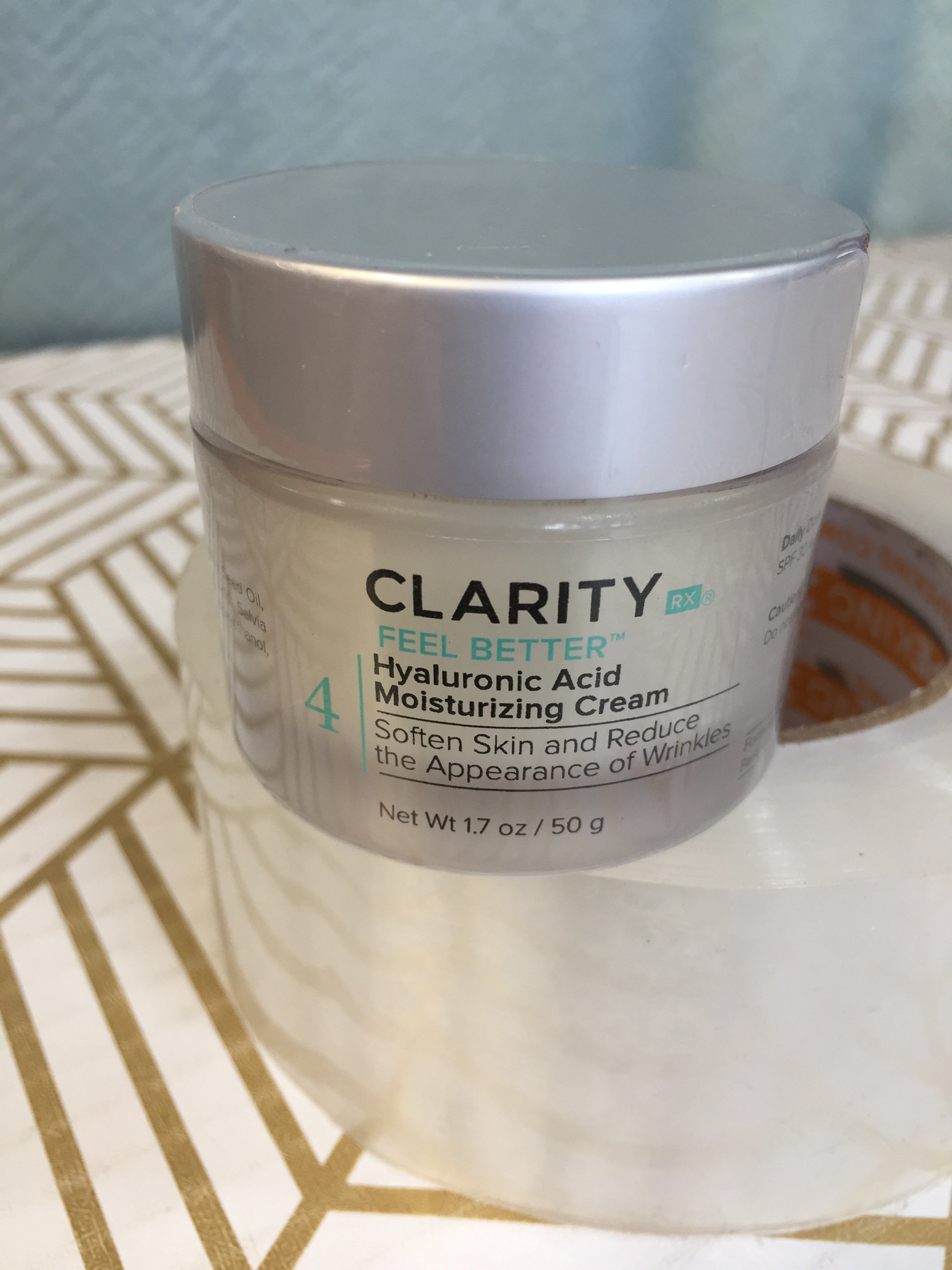 ClarityRx Feel Better Hyaluronic Acid Moisturizing Cream 1.7oz (7734001107182)